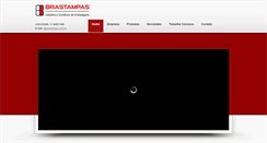 Desktop Screenshot of brastampas.com.br